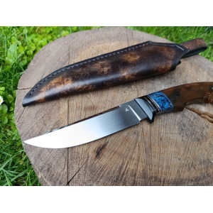 ГАЛАКТИКА ніж ручної роботи майстра GARAGE ART, сталь 95х18М, 60 HRC. Photo 3